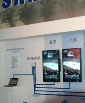 三星高清無縫液晶拼接墻亮相Infocomm 09,多媒體信息發(fā)布,信息發(fā)布系統(tǒng),數(shù)字標牌,Digital Signage 三星高清無縫液晶拼接墻亮相Infocomm 09,多媒體信息發(fā)布,信息發(fā)布系統(tǒng),數(shù)字標牌,Digital Signage