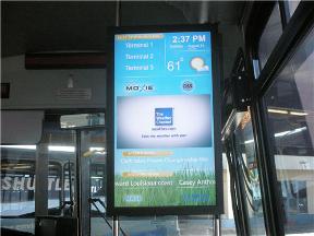 洛杉磯機(jī)場(chǎng)巴士運(yùn)用數(shù)字標(biāo)牌為乘客提供定位服務(wù),信息顯示系統(tǒng),多媒體信息發(fā)布系統(tǒng),數(shù)字告示,數(shù)字標(biāo)牌,digital signage 洛杉磯機(jī)場(chǎng)巴士運(yùn)用數(shù)字標(biāo)牌為乘客提供定位服務(wù),信息顯示系統(tǒng),多媒體信息發(fā)布系統(tǒng),數(shù)字告示,數(shù)字標(biāo)牌,digital signage