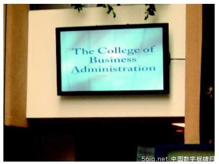 美阿克倫大學通過無線技術(shù)使用數(shù)字標牌,信息顯示系統(tǒng),多媒體信息發(fā)布系統(tǒng),數(shù)字告示,數(shù)字標牌,digital signage