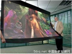 創(chuàng)新超薄無(wú)縫數(shù)字壁紙顯示器閃耀紐約,多媒體信息發(fā)布系統(tǒng),數(shù)字告示,數(shù)字標(biāo)牌,digital signage