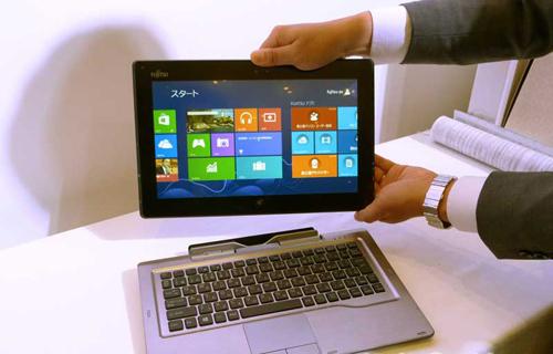 富士通發(fā)布浸在水中也能工作的平板電腦等新機(jī)型,信息顯示系統(tǒng),多媒體信息發(fā)布系統(tǒng),數(shù)字標(biāo)牌,digital signage