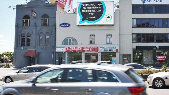 澳大利亞借助戶外廣告牌發(fā)起的安全倡議,信息顯示系統(tǒng),多媒體信息發(fā)布系統(tǒng),數(shù)字告示,數(shù)字標(biāo)牌,digital signage