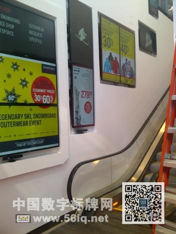 加拿大Sport Chek最大零售店數(shù)字標(biāo)牌震驚全行業(yè),信息顯示系統(tǒng),多媒體信息發(fā)布系統(tǒng),數(shù)字標(biāo)牌,數(shù)字告示，digital signage