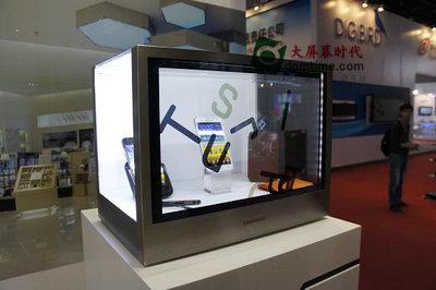 三星展出量產(chǎn)透明顯示技術(shù)產(chǎn)品,信息顯示系統(tǒng),多媒體信息發(fā)布系統(tǒng),數(shù)字標(biāo)牌,數(shù)字告示，digital signage