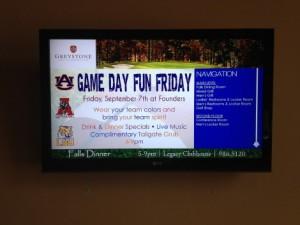 高爾夫中心聯(lián)手鄉(xiāng)村俱樂(lè)部打造數(shù)字標(biāo)牌私人網(wǎng)絡(luò),信息顯示系統(tǒng),多媒體信息發(fā)布系統(tǒng),數(shù)字標(biāo)牌,數(shù)字告示，digital signage