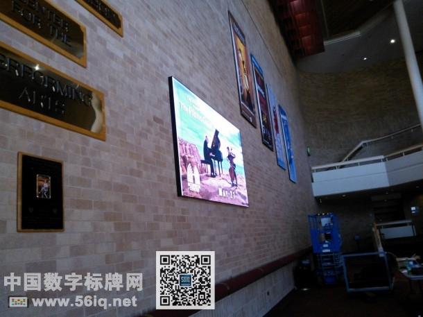 博伊西州立大學(xué)藝術(shù)中心安裝部署巨型視頻墻,信息顯示系統(tǒng),多媒體信息發(fā)布系統(tǒng),數(shù)字標牌,數(shù)字告示，digital signage
