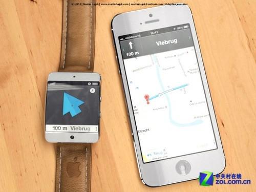 iWatch最新概念 可實現與手機地圖互動,信息顯示系統,多媒體信息發(fā)布系統,數字標牌,數字告示，digital signage