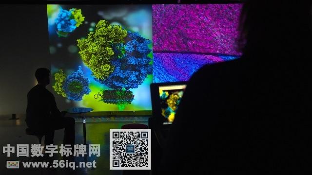 擁有數(shù)字大屏的未來(lái)研究型圖書館,信息顯示系統(tǒng),多媒體信息發(fā)布系統(tǒng),數(shù)字標(biāo)牌,數(shù)字告示，digital signage