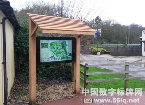 英國動物園部署交互式數(shù)字標(biāo)牌,數(shù)字標(biāo)牌,數(shù)字告示，digital signage