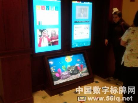 虛擬水族館引入交互式一體機(jī)為患病兒童帶來歡樂,多媒體信息發(fā)布系統(tǒng),數(shù)字標(biāo)牌,數(shù)字告示，digital signage