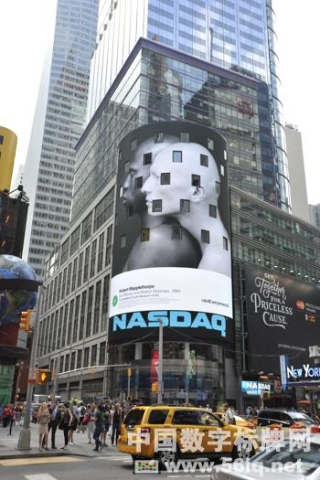 英國(guó)大型戶(hù)外展覽“藝術(shù)無(wú)處不在”登陸美國(guó),多媒體信息發(fā)布系統(tǒng),數(shù)字標(biāo)牌,數(shù)字告示，digital signage