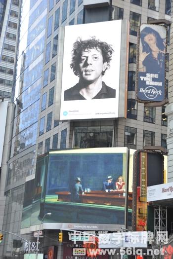 英國(guó)大型戶(hù)外展覽“藝術(shù)無(wú)處不在”登陸美國(guó),多媒體信息發(fā)布系統(tǒng),數(shù)字標(biāo)牌,數(shù)字告示，digital signage