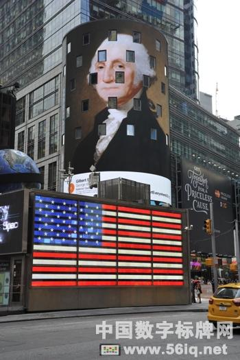 英國(guó)大型戶(hù)外展覽“藝術(shù)無(wú)處不在”登陸美國(guó),多媒體信息發(fā)布系統(tǒng),數(shù)字標(biāo)牌,數(shù)字告示，digital signage