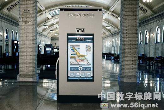 圣保羅聯(lián)合車站使用數(shù)字標(biāo)牌引導(dǎo)旅客,多媒體信息發(fā)布系統(tǒng),數(shù)字標(biāo)牌,數(shù)字告示，digital signage