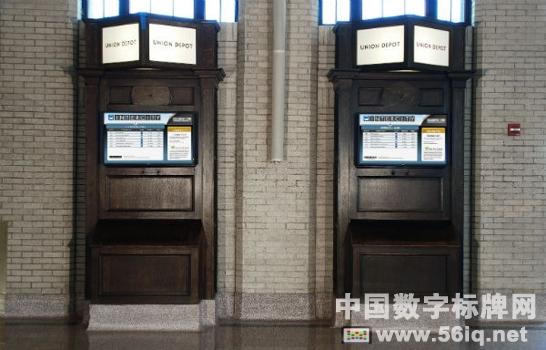 圣保羅聯(lián)合車站使用數(shù)字標(biāo)牌引導(dǎo)旅客,多媒體信息發(fā)布系統(tǒng),數(shù)字標(biāo)牌,數(shù)字告示，digital signage