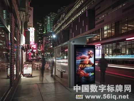閃電俠跑過(guò)多倫多全城公交站數(shù)字標(biāo)牌,多媒體信息發(fā)布系統(tǒng),數(shù)字標(biāo)牌,數(shù)字告示，digital signage