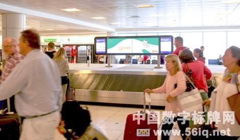 英國天然氣公司利用實(shí)時(shí)航班數(shù)據(jù)歡迎英國旅客,多媒體信息發(fā)布系統(tǒng),數(shù)字標(biāo)牌,數(shù)字告示，digital signage