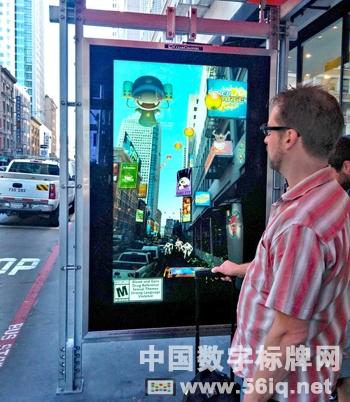 戶外數(shù)字廣告活動(dòng)使用增強(qiáng)現(xiàn)實(shí)技術(shù)感染游戲玩家,多媒體信息發(fā)布系統(tǒng),數(shù)字標(biāo)牌,數(shù)字告示,digital signage 戶外數(shù)字廣告活動(dòng)使用增強(qiáng)現(xiàn)實(shí)技術(shù)感染游戲玩家,多媒體信息發(fā)布系統(tǒng),數(shù)字標(biāo)牌,數(shù)字告示,digital signage