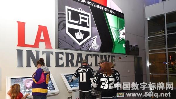 洛杉磯湖人隊主場數字標牌吸引球迷眼球,多媒體信息發(fā)布系統(tǒng),數字標牌,數字告示，digital signage