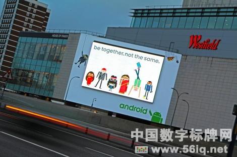 谷歌走進(jìn)英國倫敦超大戶外數(shù)字廣告牌,多媒體信息發(fā)布系統(tǒng),數(shù)字標(biāo)牌,數(shù)字告示,digital signage 谷歌走進(jìn)英國倫敦超大戶外數(shù)字廣告牌,多媒體<a href='http://www.jsgfmy.com/webpage/tagsList.aspx?TagId=583'>信息發(fā)布</a>系統(tǒng),數(shù)字標(biāo)牌,數(shù)字告示,digital signage