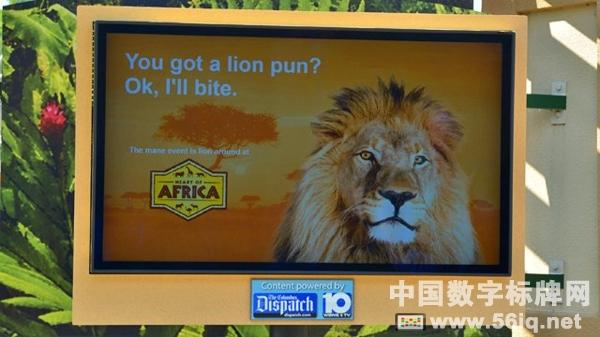世界各地的動物園掀起部署數(shù)字標(biāo)牌熱,多媒體信息發(fā)布系統(tǒng),數(shù)字標(biāo)牌,數(shù)字告示，digital signage
