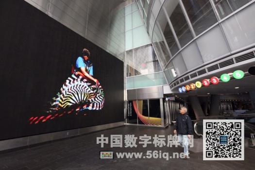 紐約地鐵站數(shù)字廣告節(jié)目獲得藝術(shù)榮譽(yù),多媒體信息發(fā)布系統(tǒng),數(shù)字標(biāo)牌,數(shù)字告示，digital signage