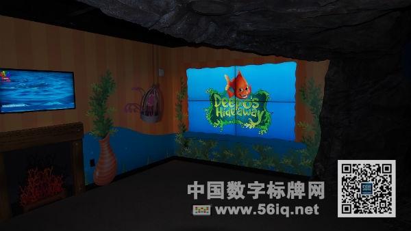　　　水族館視頻墻提供動態(tài)教育和娛樂平臺,多媒體信息發(fā)布系統(tǒng),數(shù)字標(biāo)牌,數(shù)字告示，digital signage