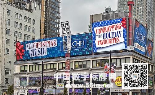 多倫多市中心戶外數(shù)字標牌煥然一新,多媒體信息發(fā)布系統(tǒng),數(shù)字標牌,數(shù)字告示，digital signage