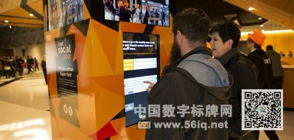 互動(dòng)數(shù)字屏幕塔點(diǎn)亮珀斯競(jìng)技場(chǎng),多媒體信息發(fā)布系統(tǒng),數(shù)字標(biāo)牌,數(shù)字告示，digital signage