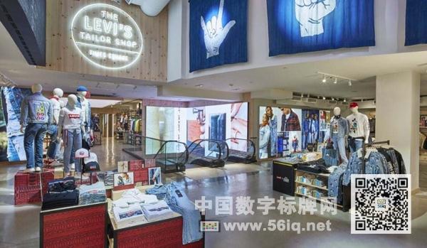 LED屏全面推動Levi’s時代廣場旗艦店用戶體驗升級,多媒體信息發(fā)布系統(tǒng),數(shù)字標(biāo)牌,數(shù)字告示，digital signage