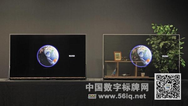 透明OLED，全新加入松下現(xiàn)有產(chǎn)品線,多媒體信息發(fā)布系統(tǒng),數(shù)字標(biāo)牌,數(shù)字告示，digital signage