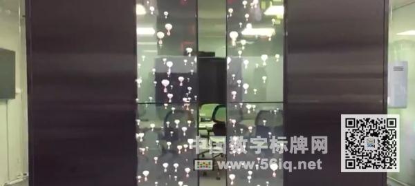 內置透明OLED屏的自動滑門強勢助力會議室入口升級,多媒體信息發(fā)布系統(tǒng),數(shù)字標牌,數(shù)字告示，digital signage