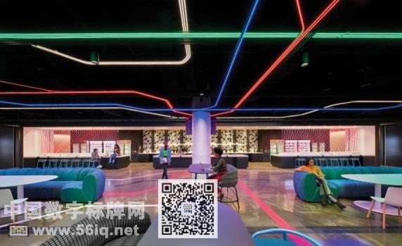 抖音TIKTOK紐約辦公室采用LED視頻墻，呼應(yīng)城市氛圍,多媒體信息發(fā)布系統(tǒng),數(shù)字標(biāo)牌,數(shù)字告示，digital signage