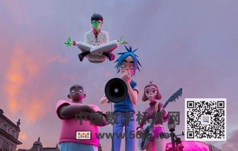 Gorillaz的超酷現(xiàn)場(chǎng)，多媒體信息發(fā)布系統(tǒng)，數(shù)字標(biāo)牌，數(shù)字告示，digital signage