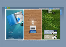 商務(wù)清爽網(wǎng)站模板