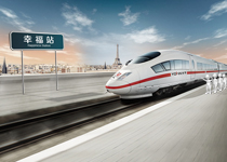 高速列車組宣傳海報