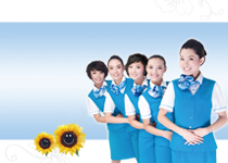 空姐微笑服務(wù)