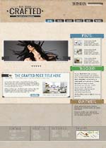 質樸網站通用模板